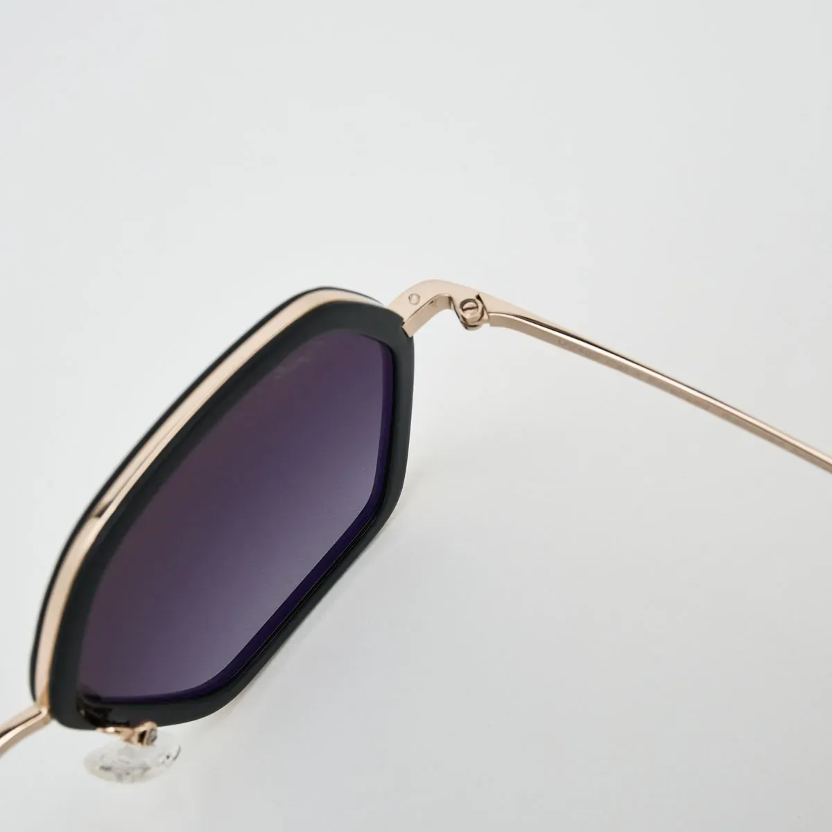Lunettes Agatha hexagonales oversize — Charisme élégant