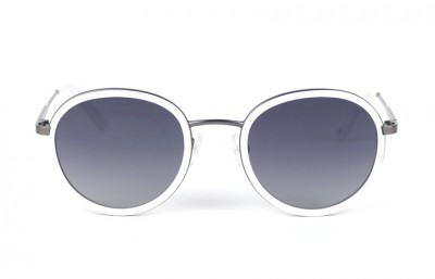 GunMetal- Grey lenses - White