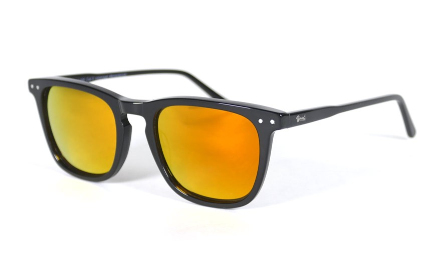 Lunettes de soleil Square Square Noir Brillant - Rf 49,00 €