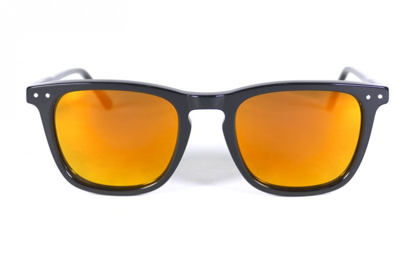 Lunettes de soleil Square Square Noir Brillant - Rf 49,00 €