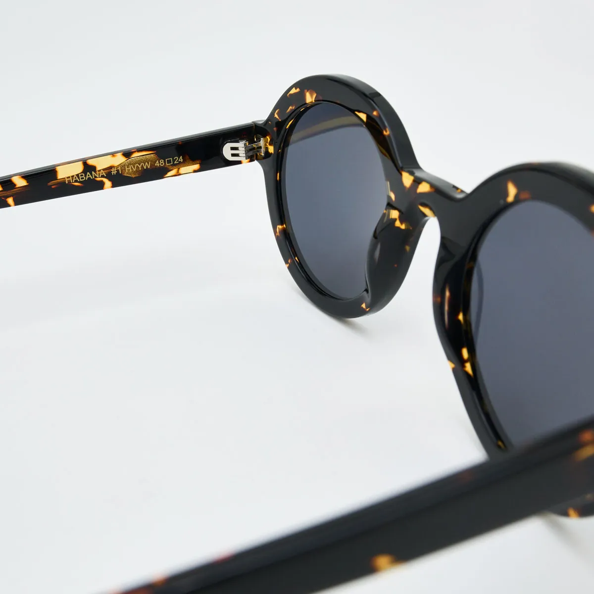 Lunettes de soleil Habana femme - Monture ronde tendance