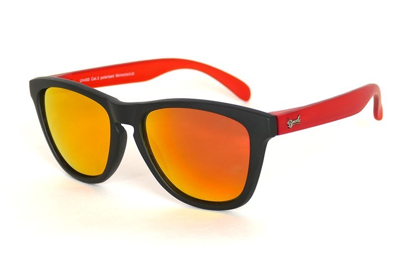 Lunettes de soleil Columbia Noir - Verres Red Fire - Orange