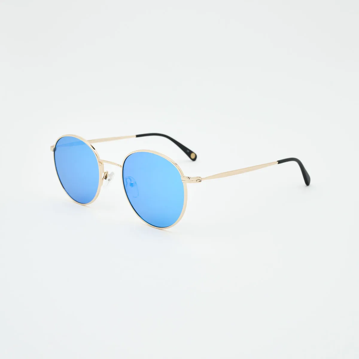 Indiana Round Metal Sunglasses – American Retro Unisex