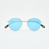 Lunettes Indiana rondes métal - Rétro américain unisexe