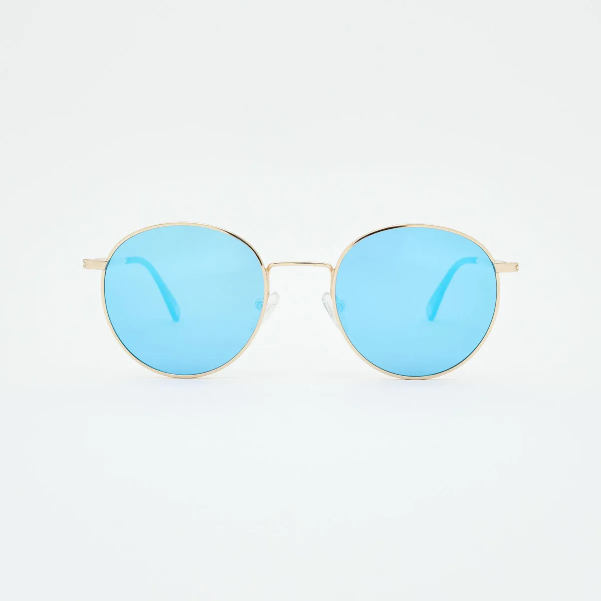 Indiana Round Metal Sunglasses – American Retro Unisex