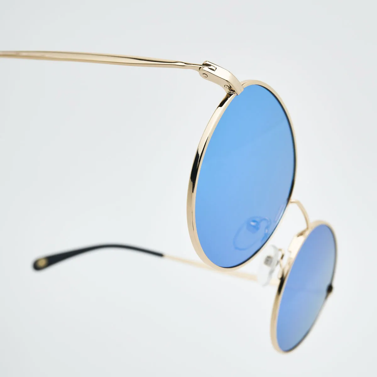 Indiana Round Metal Sunglasses – American Retro Unisex