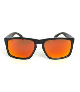 Daytona Tech 3  Black - Red fire lenses - Black