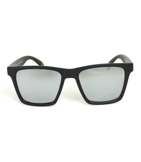 Miami Tech 3  Black - Silver lenses - Black