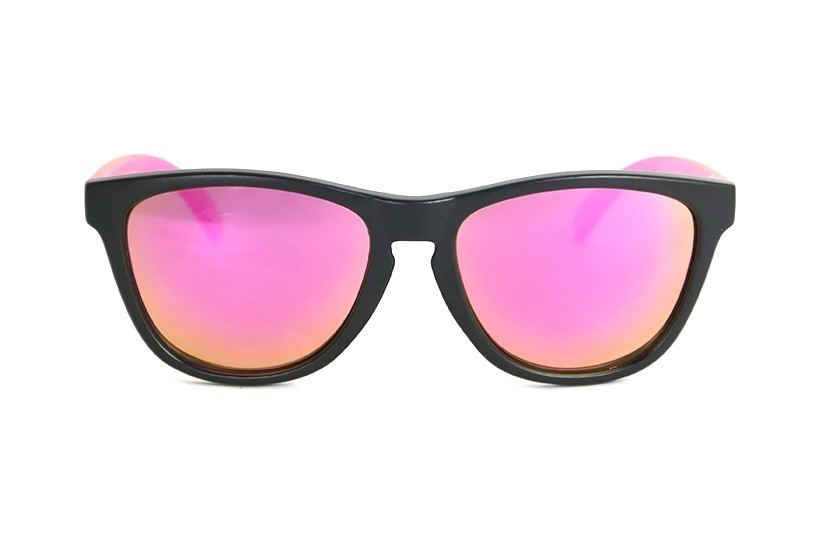 Lunettes de soleil enfant Little Noir - Verres Red Fire - Noir