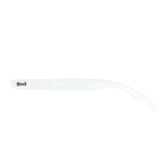 Branches Blanc mat — Lunettes personnalisables interchangeables