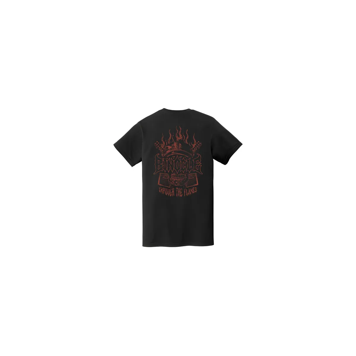 T-shirt noir unisexe : t-shirt en coton Binocle