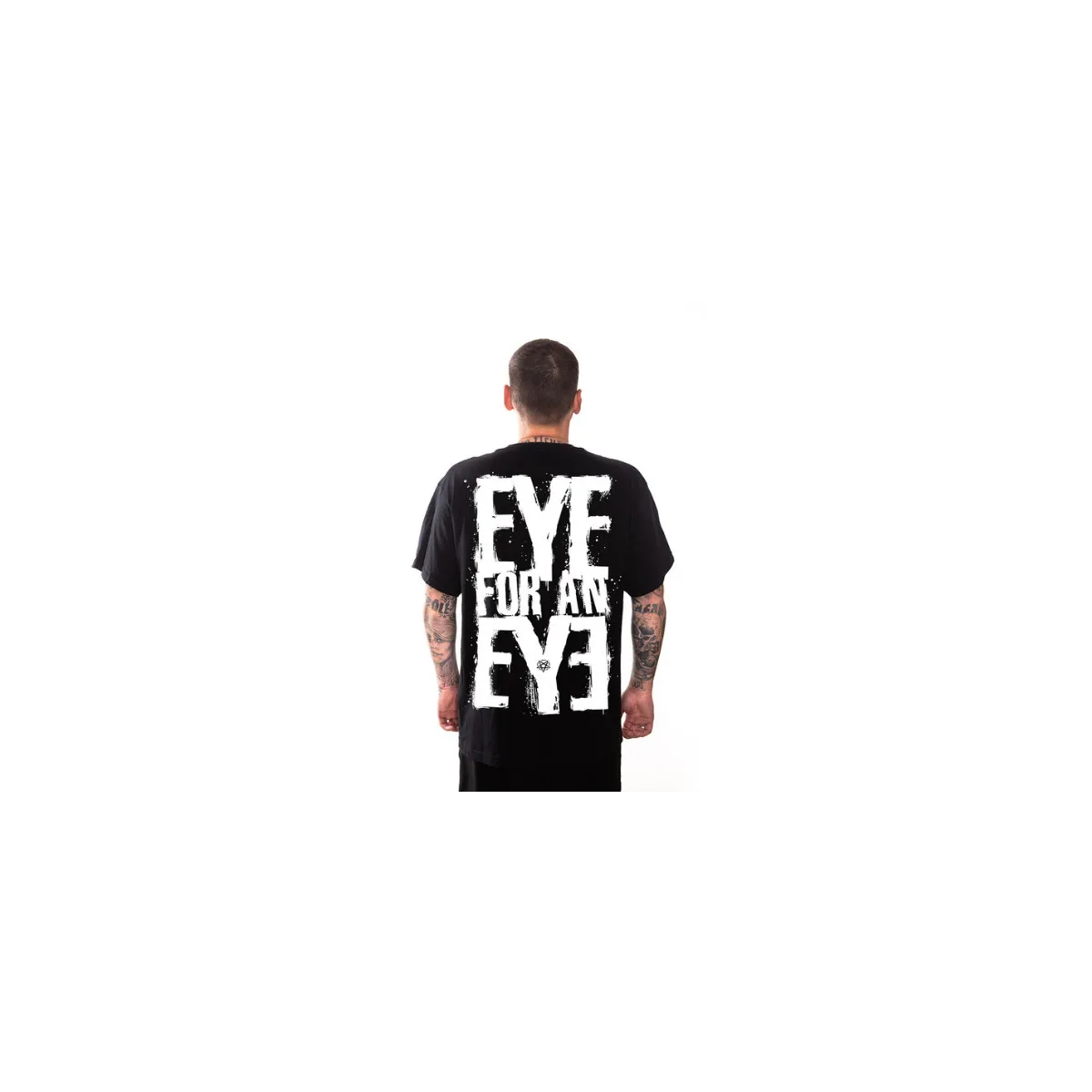T-shirt noir unisexe Crève - Binocle