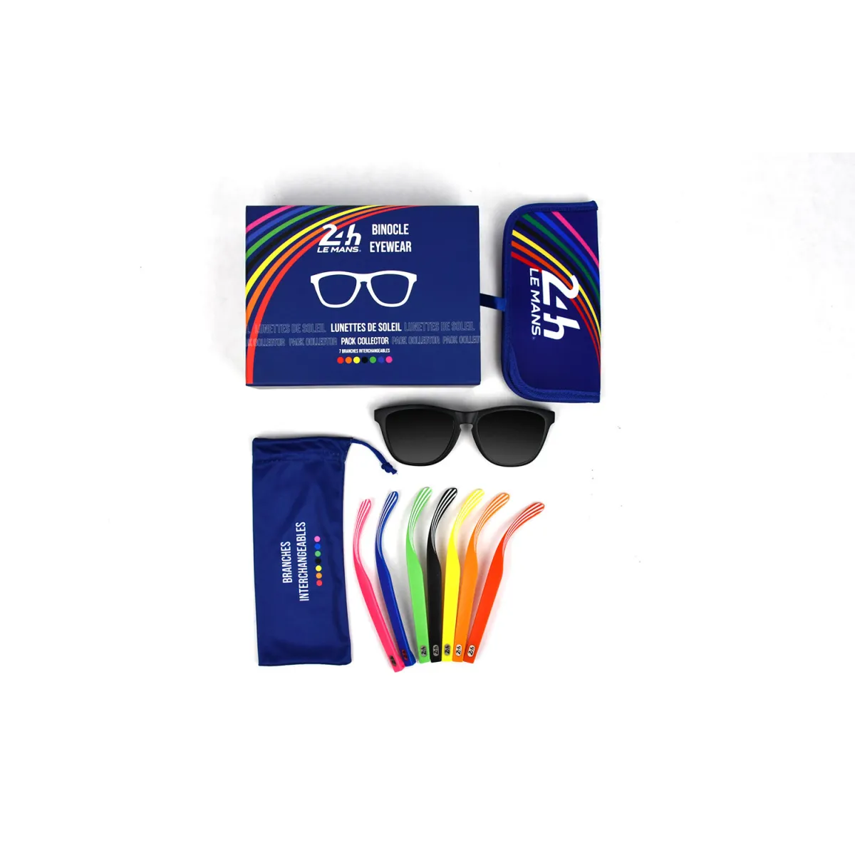 Pack lunettes 24h du Mans - 7 couleurs