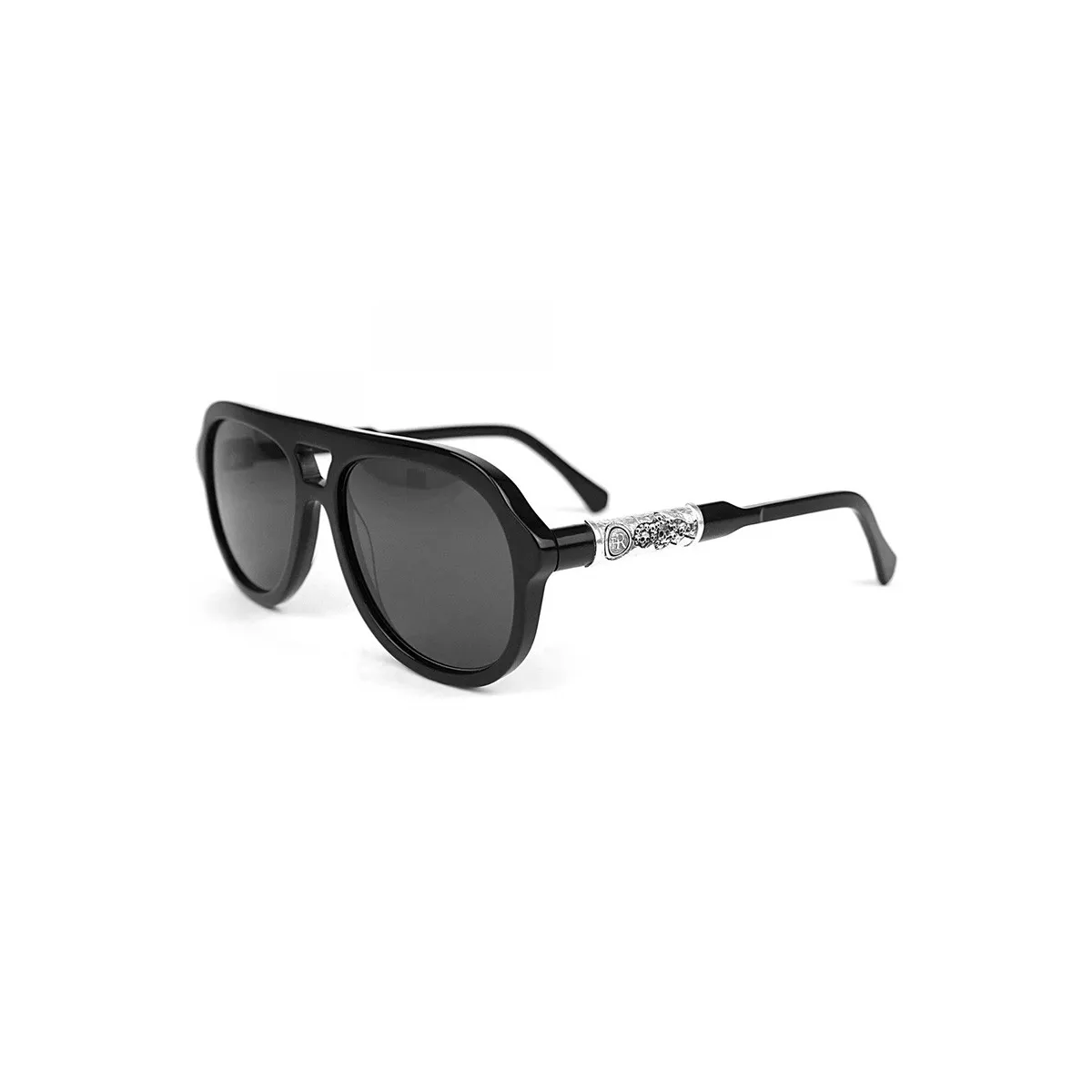 Lunettes de soleil James HellFest - Noir Brillant - Gr