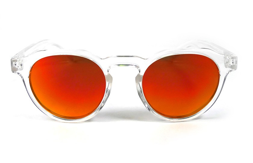 Little Columbia Transparent - Red Fire lenses - Orange