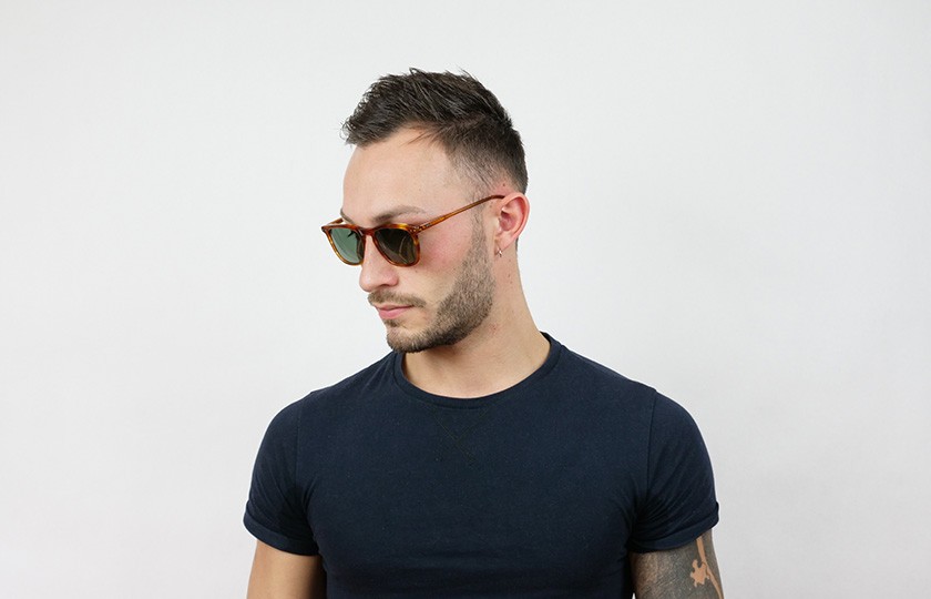 Lunettes de soleil Square Square Ecailles Blond Brillant - G15 55,00 €