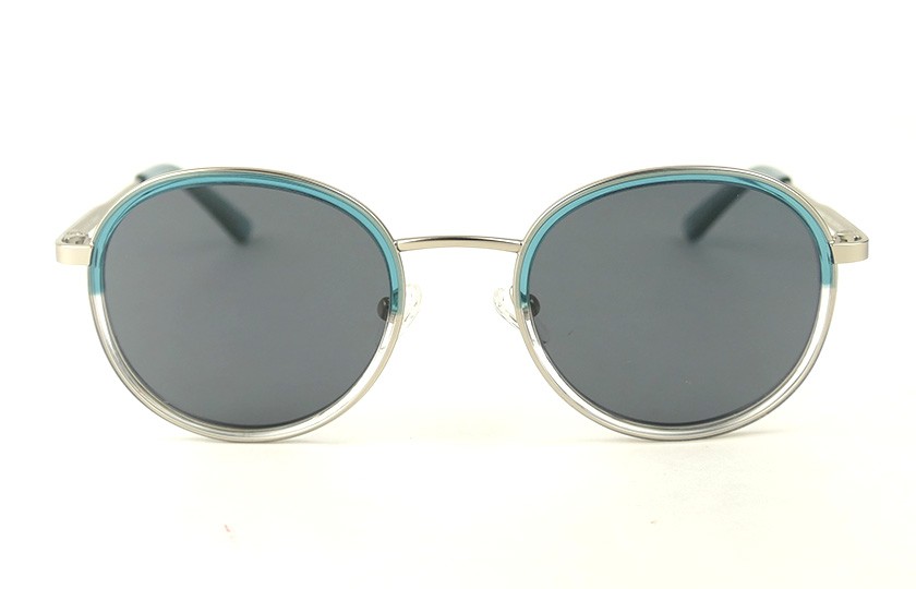 Coachella Matte Silver - Blue/Transparent.Gr