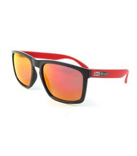 Daytona Tech 3  Black - Red fire lenses - Red