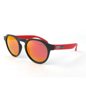 Columbia Tech 3  Black - Red fire lenses - Red