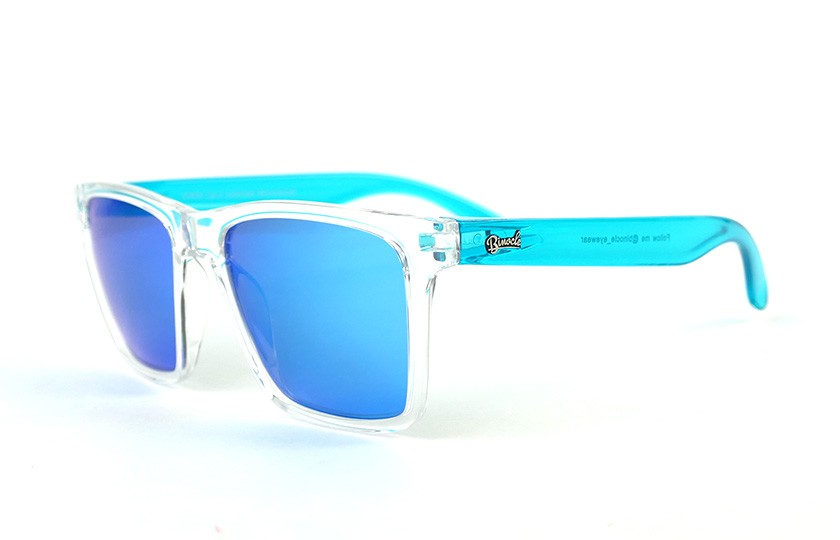 Miami Transparent - Verres Ice blue - Bleu clair