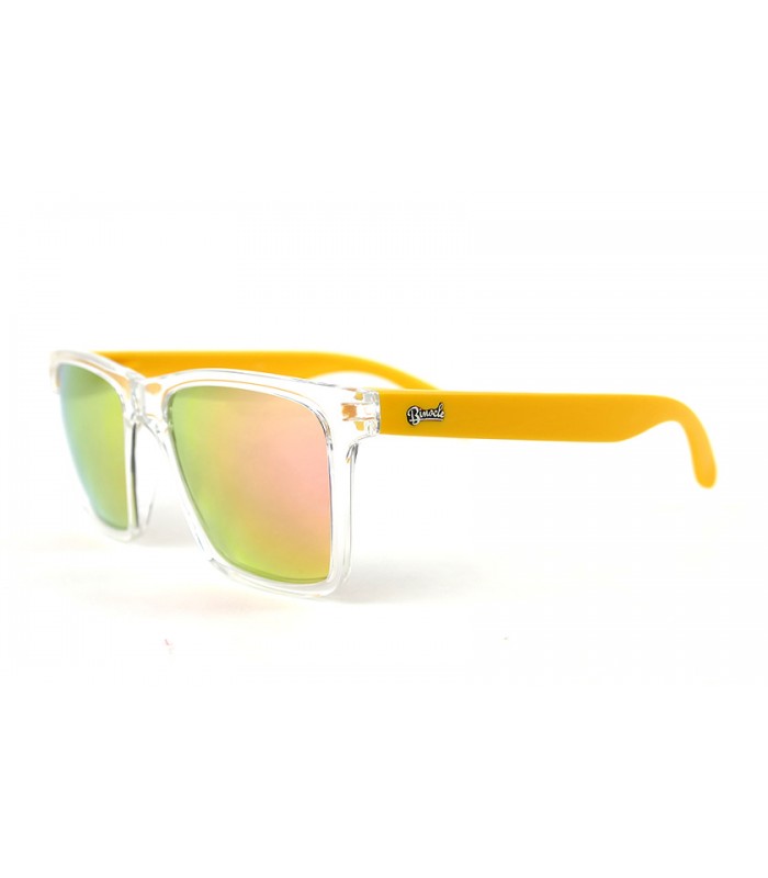 Miami Transparent - Verres Rose - Jaune mat