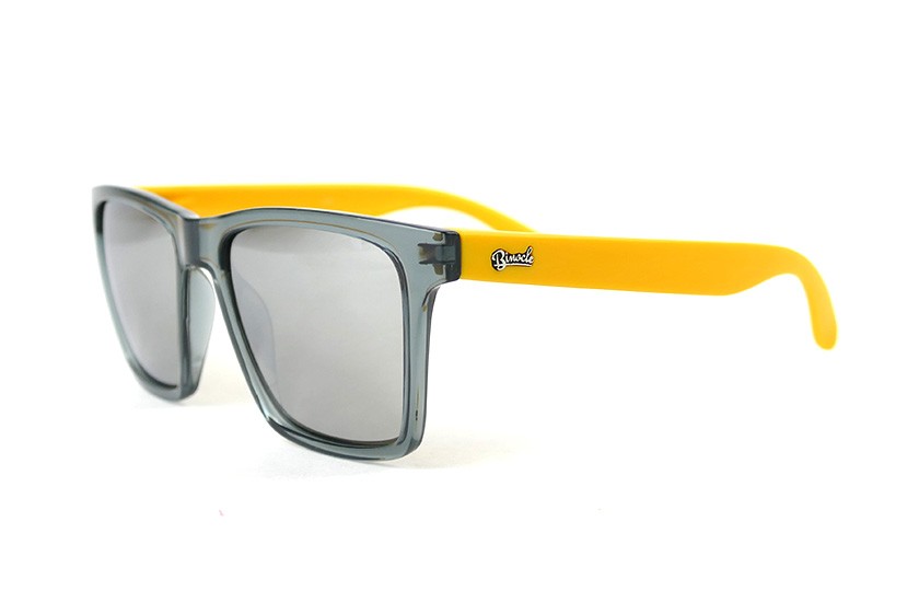 Miami Gris - Verres Silver - Jaune mat