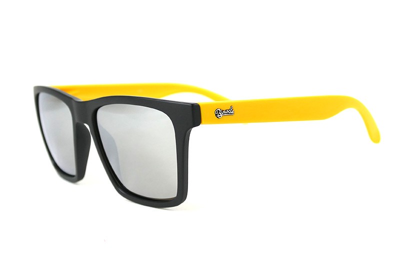 Miami Noir - Verres Silver - Jaune mat