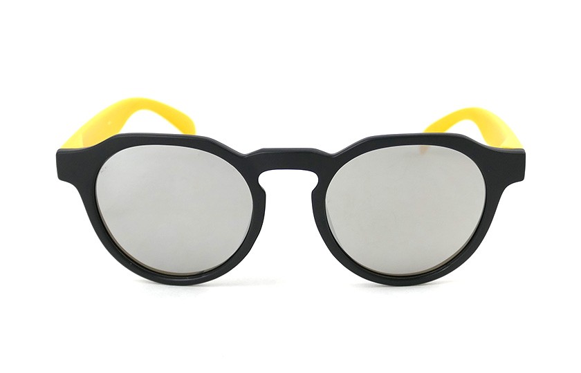 Columbia Black - Glasses Silver - Yellow mat