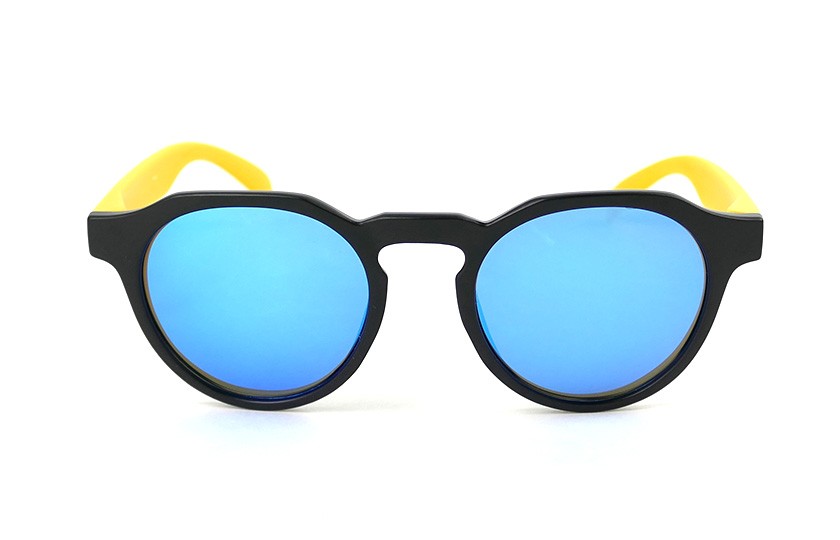 Columbia Black - Glasses Ice Blue - Yellow mat