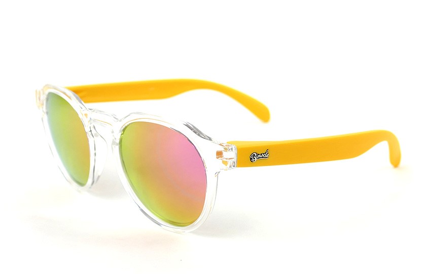Columbia Transparent - Glasses Pink - Yellow mat