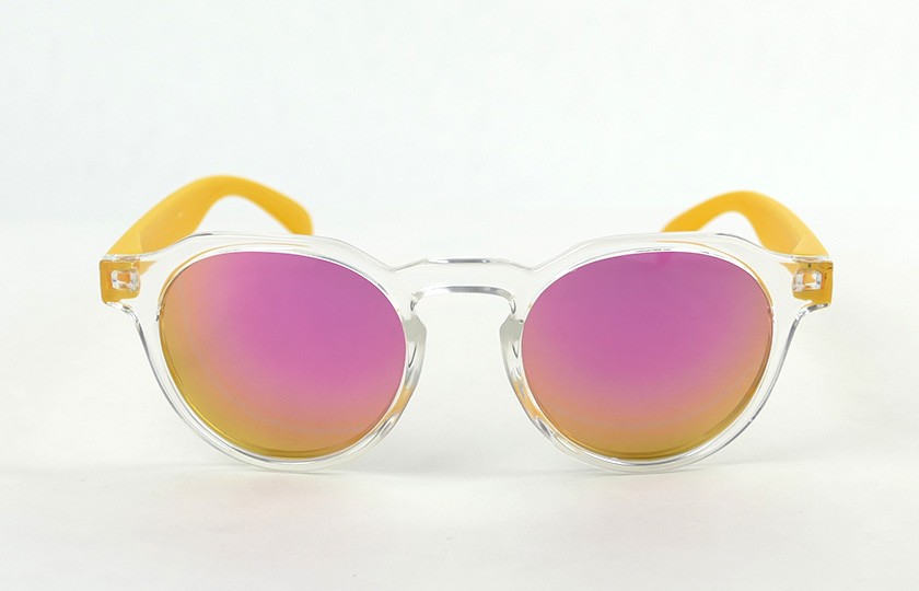 Columbia Transparent - Glasses Pink - Yellow mat