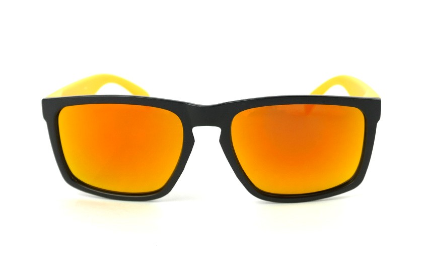 Daytona  Black - Red fire - Yellow