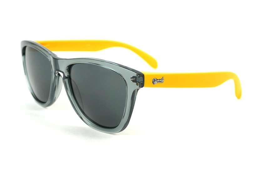 Original Gris - Grey glasses - Matt Yellow