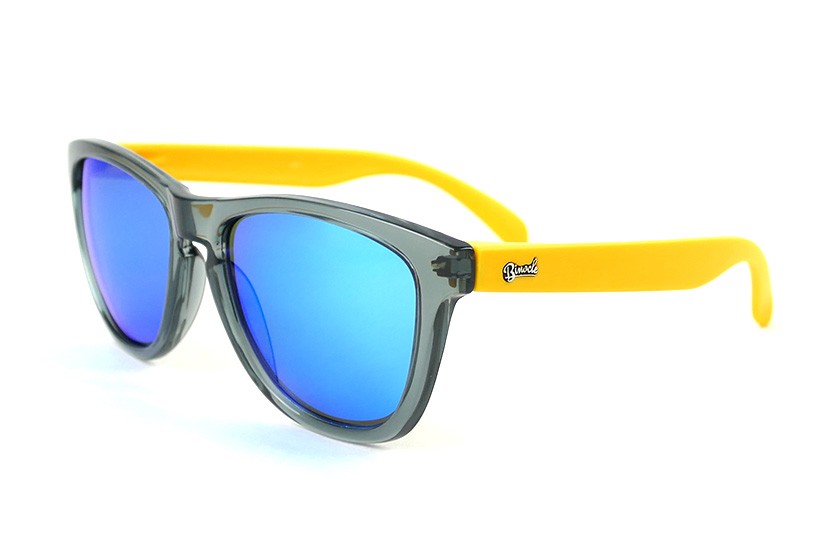 Original Gris - Ice Blue glasses - Matt Yellow
