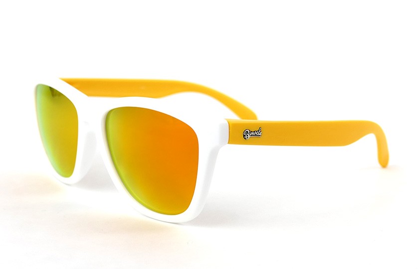 Original Blanc - Red fire glasses - Matt Yellow