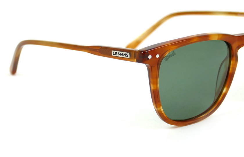 Square LM Shiny Blond Tortoise - G15