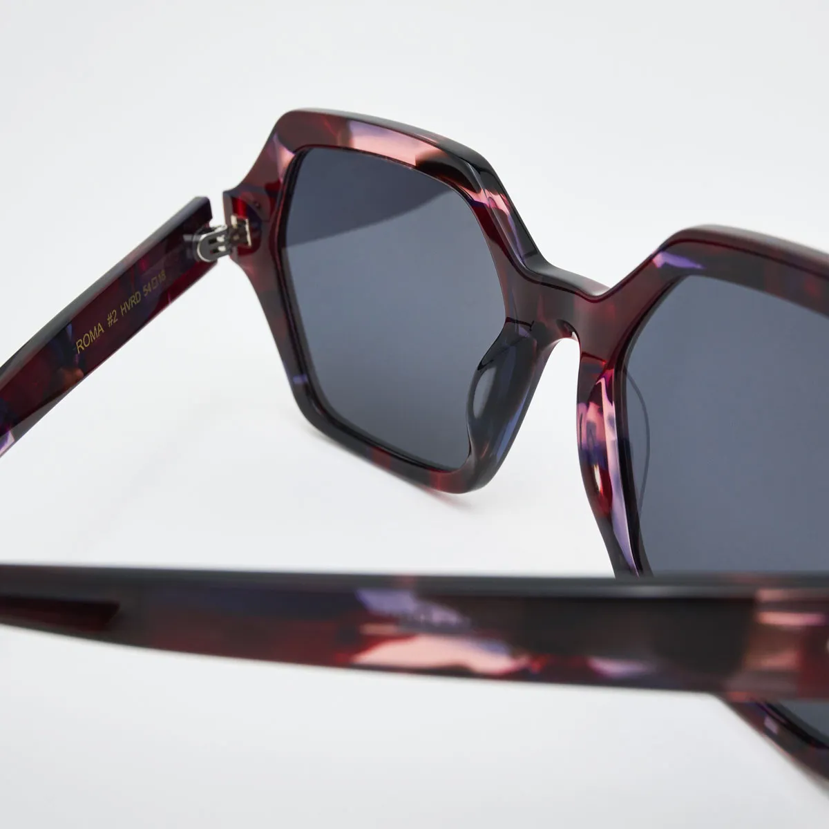 Lunettes Roma - Monture hexagonale élégante italienne