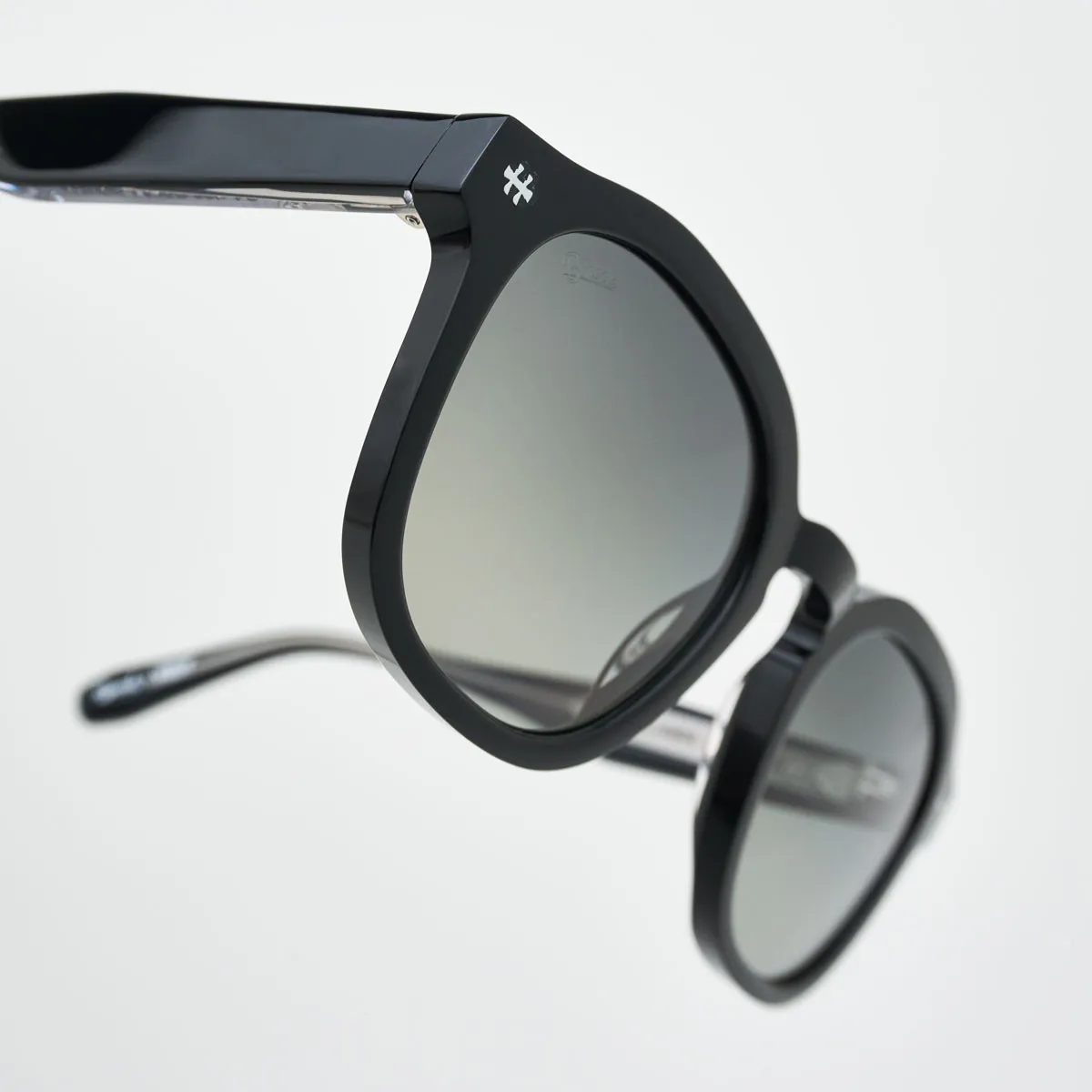 Lunettes de soleil James HellFest - Noir Brillant - Gr
