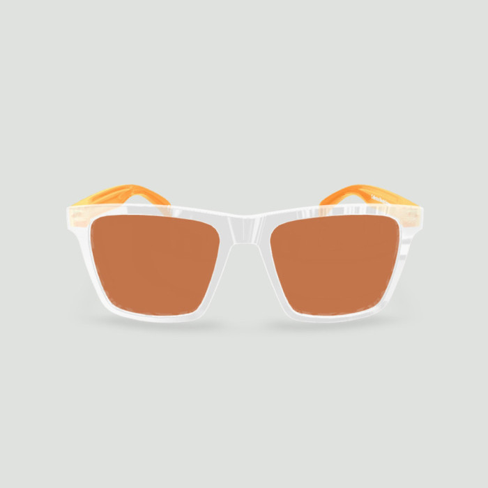 Lunettes anti-lumière bleue 90% – Miami Orange – Protection maximale