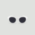 Lunettes de soleil enfant rondes - Little Columbia Transparent - Verres Gris - Transparent
