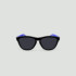 Lunettes de soleil enfant rondes - Little Original - Noir - Verres Gris - Bleu