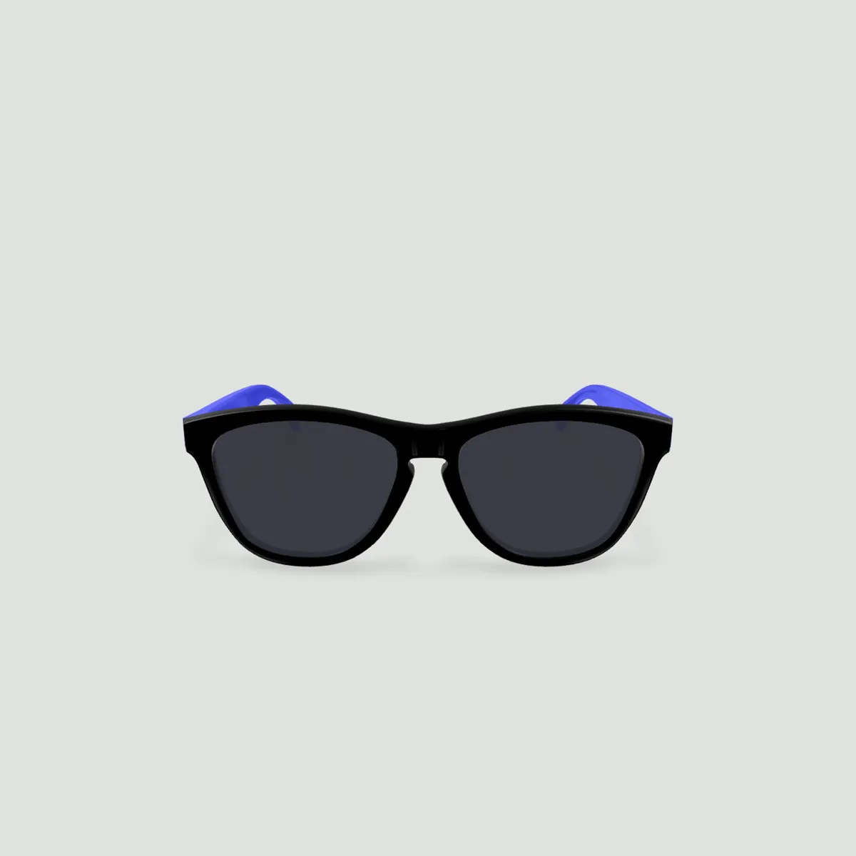 Lunettes de soleil enfant rondes - Little Original - Noir - Verres Gris - Bleu