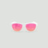 Lunettes de soleil enfant rondes - Little Original - Transparent - Verres Rose - Transparent