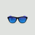 Lunettes de soleil enfant rondes - Little Original - Noir - Verres Bleu - Bleu