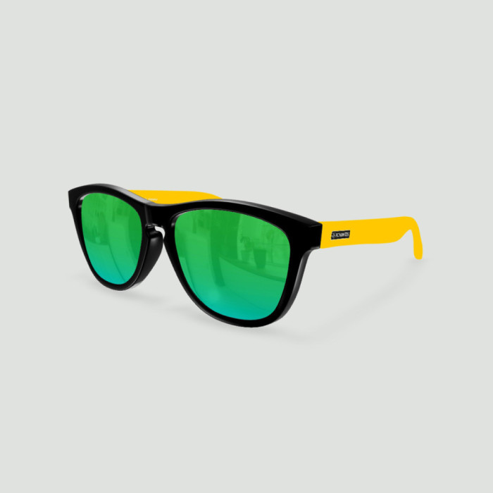 Lunettes de soleil Original FC NANTES Noir - Verres Vert - Jaune