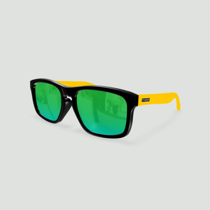 Lunettes de soleil Daytona FC NANTES Noir - Verres Vert - Jaune