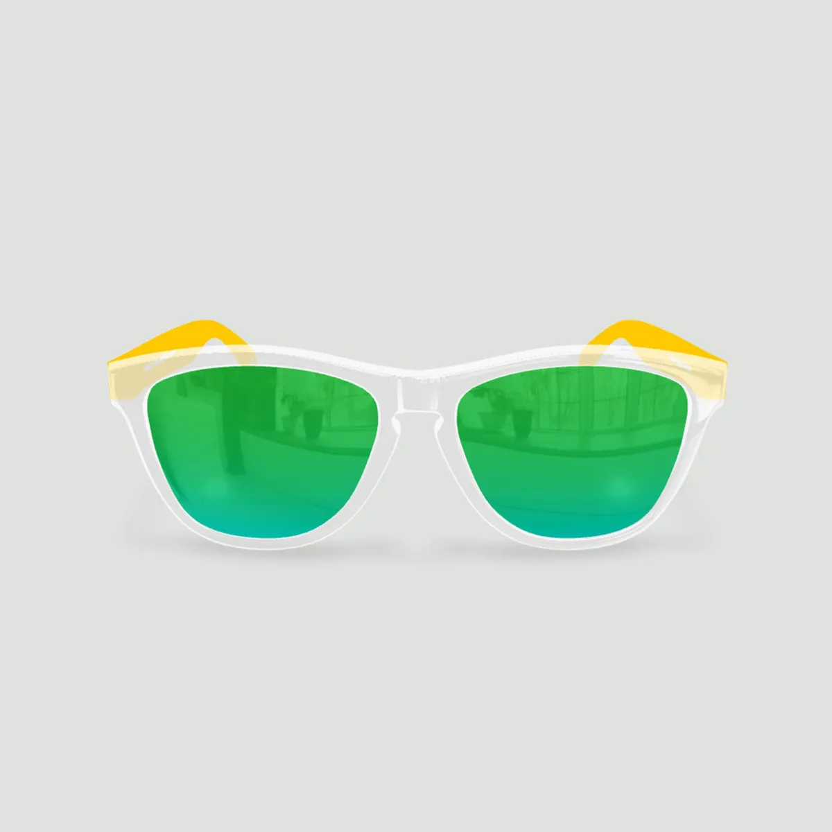 Sunglasses Original FC NANTES Clear - Green - Yellow Lenses