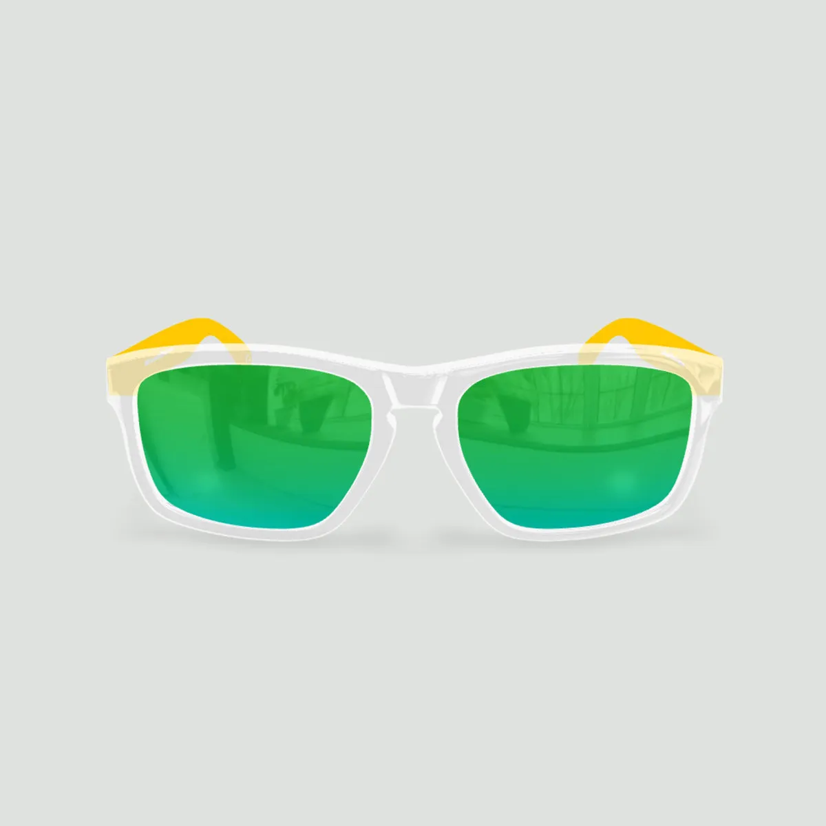 Sunglasses Daytona FC NANTES Clear - Green - Yellow Lenses