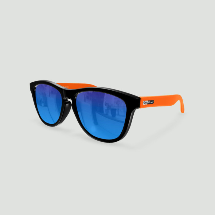 Lunettes de soleil Original Tech 3  Noir - Verres Bleu - Orange