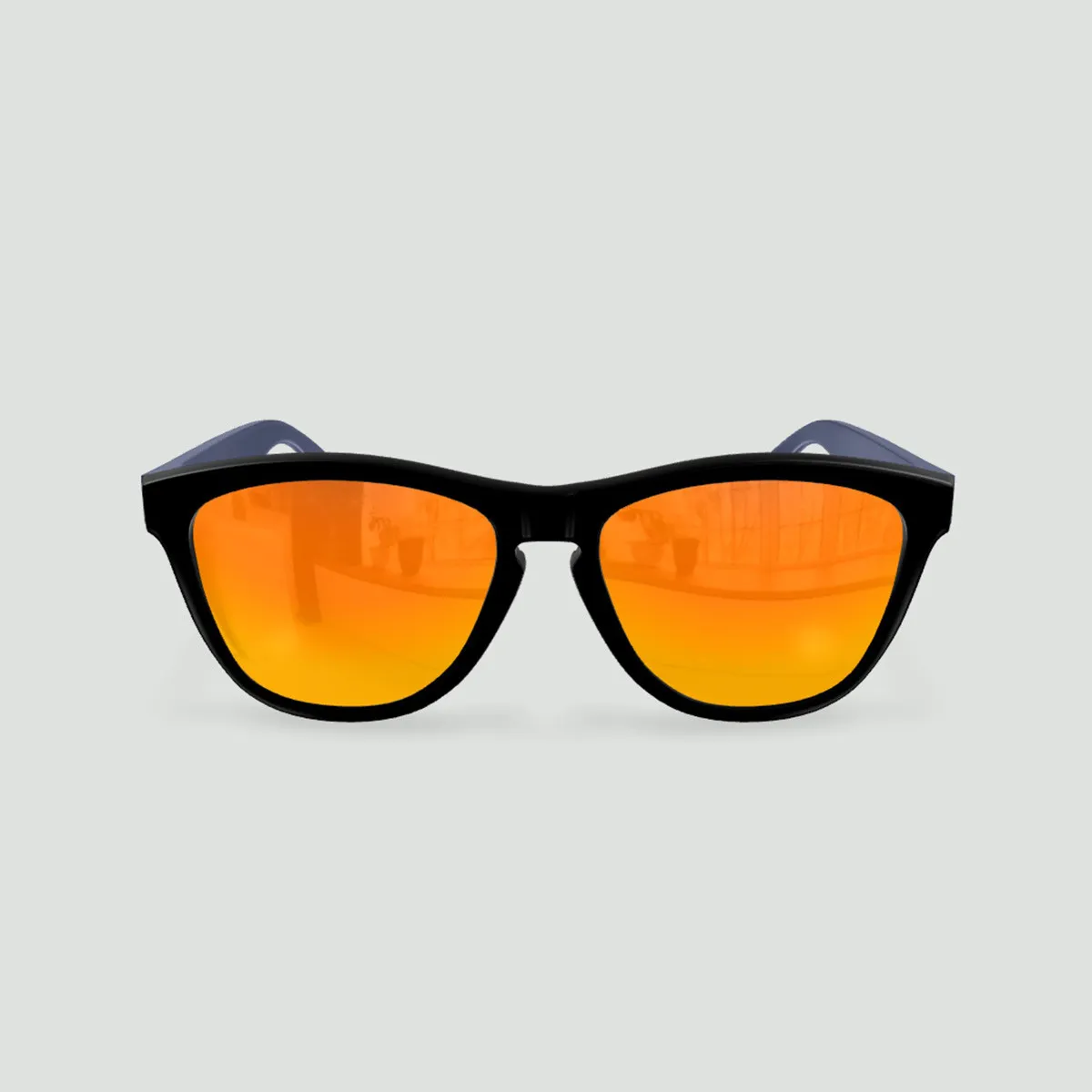 Lunettes de soleil Original Tech 3  Noir - Verres Red Fire - Bleu